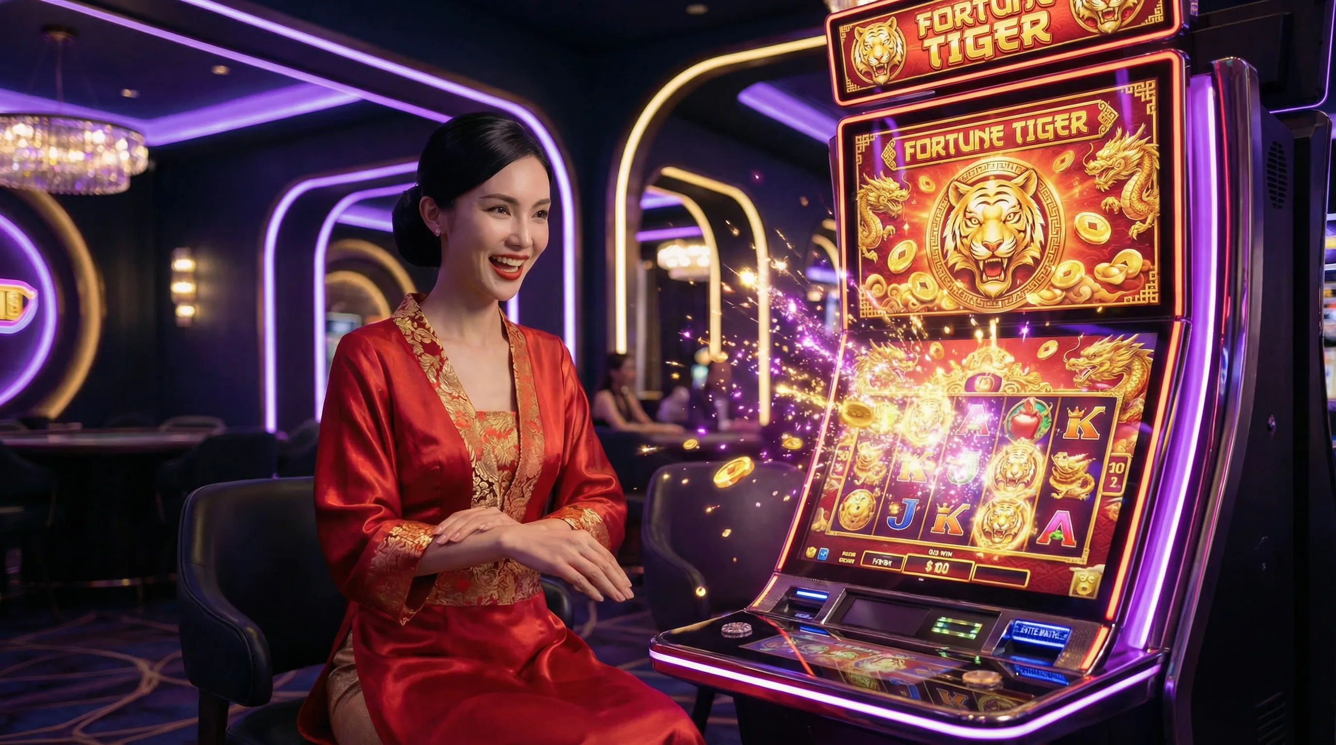 Fortune Tiger slot segurobet com símbolos de tigre dourado